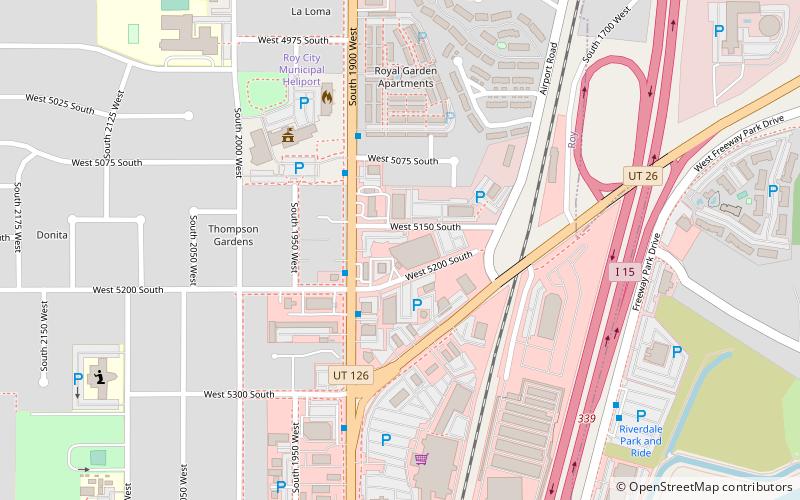 Sparetime Lanes location map