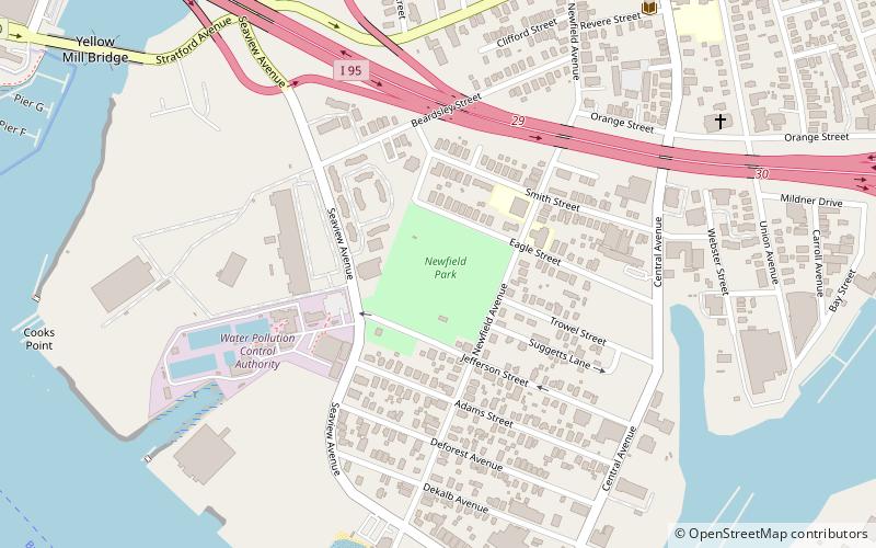newfield park bridgeport location map