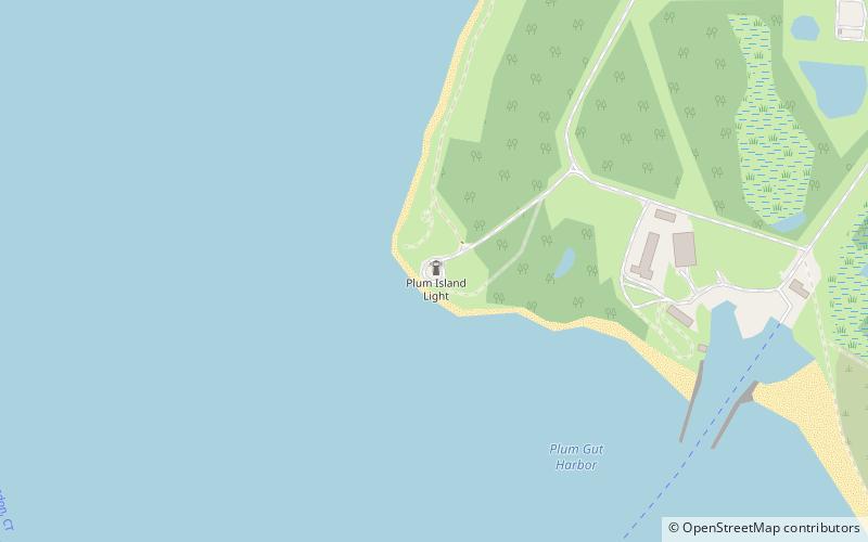 Plum Island Light location map