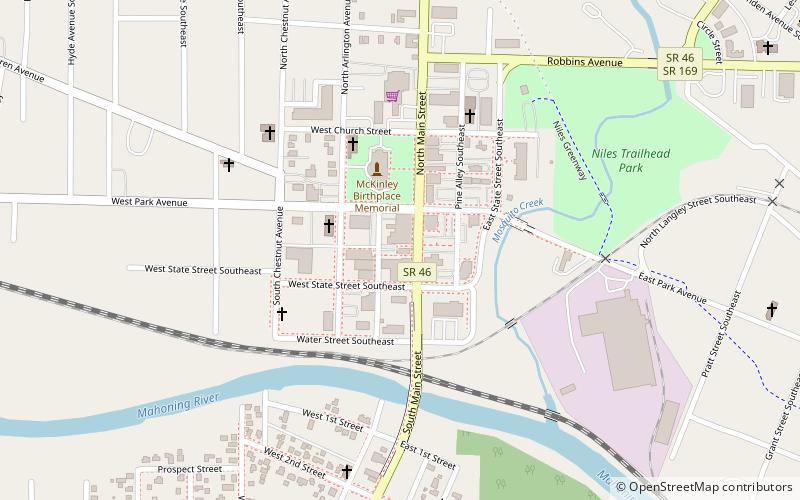 McKinley Birthplace Home and Research Center location map