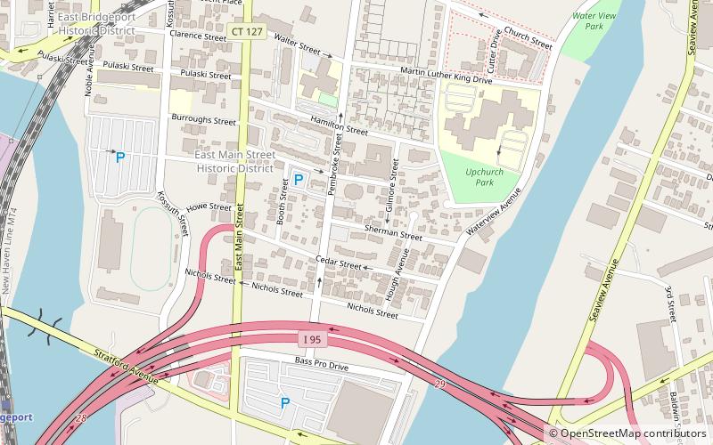kosciol sw marii bridgeport location map
