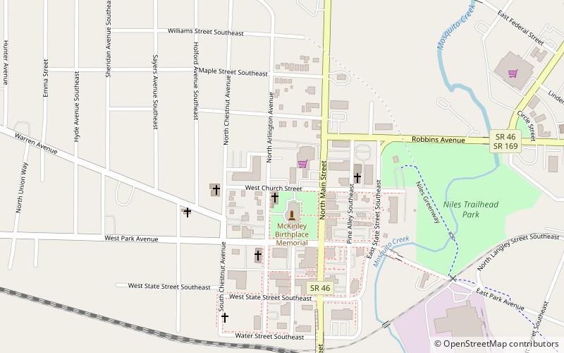 Niles Masonic Temple location map