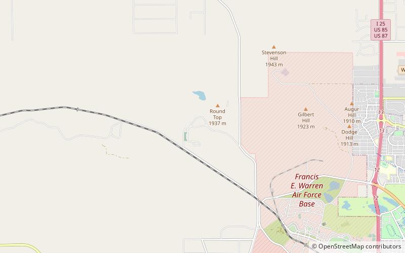 high plains arboretum a cheyenne botanic gardens and urban forestry project location map
