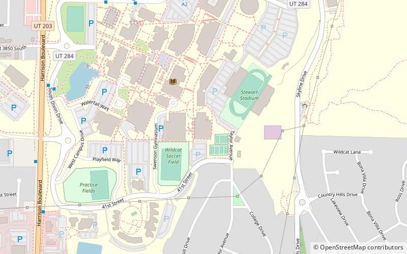 Swenson Gym location map