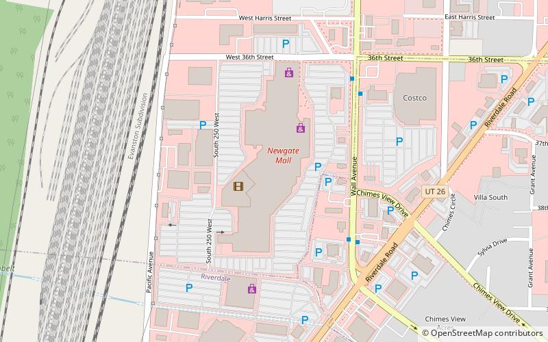 Newgate Mall location map