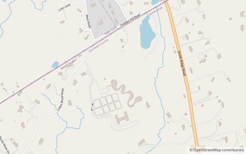 Grace Farms location map