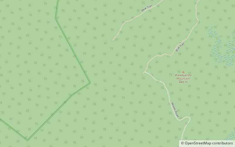 Wawayanda Mountain location map