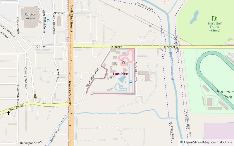 Fun-Plex location map