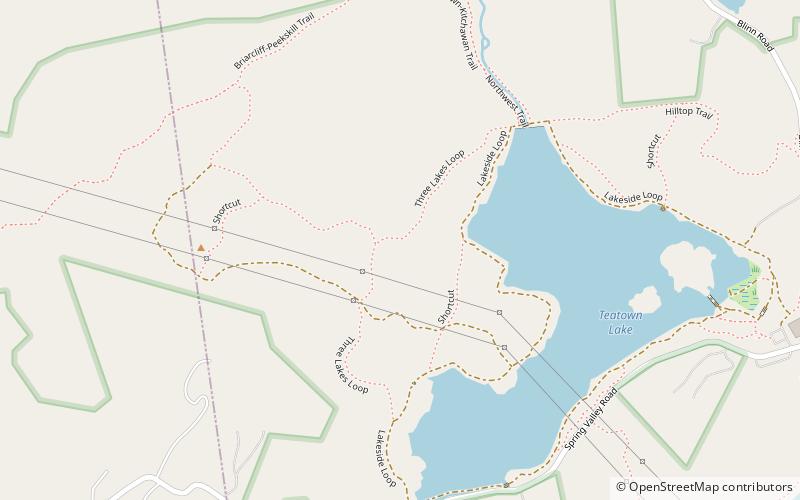 Teatown Lake Reservation location map