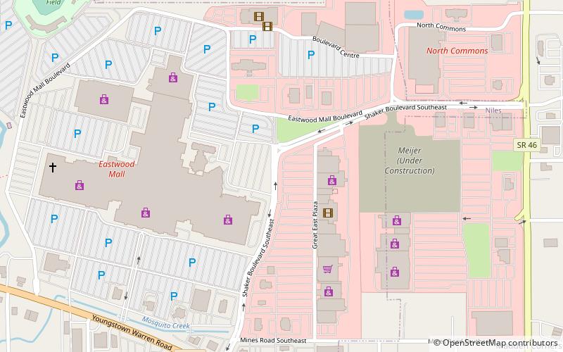 eastwood mall warren location map