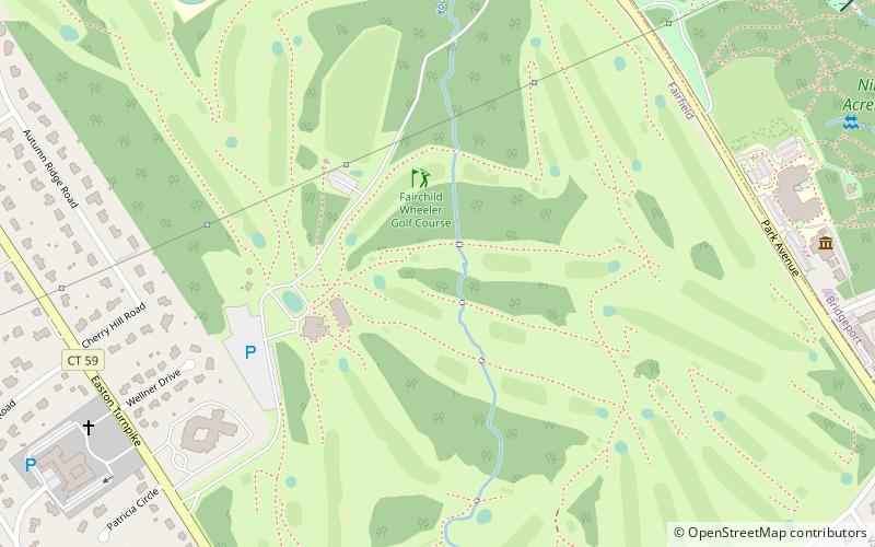 Fairchild Wheeler Golf Course location map