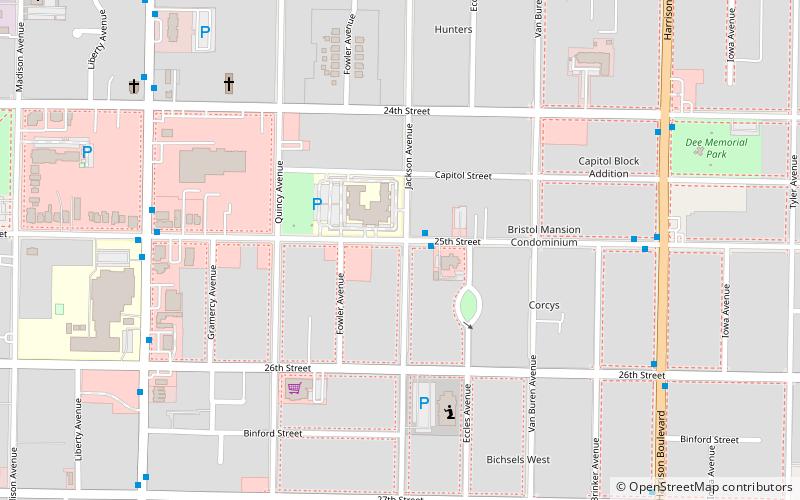 Avon Apartments location map