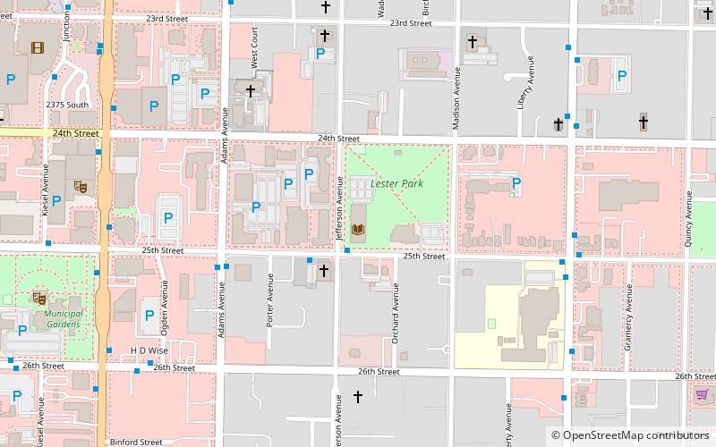 Weber County Library location map