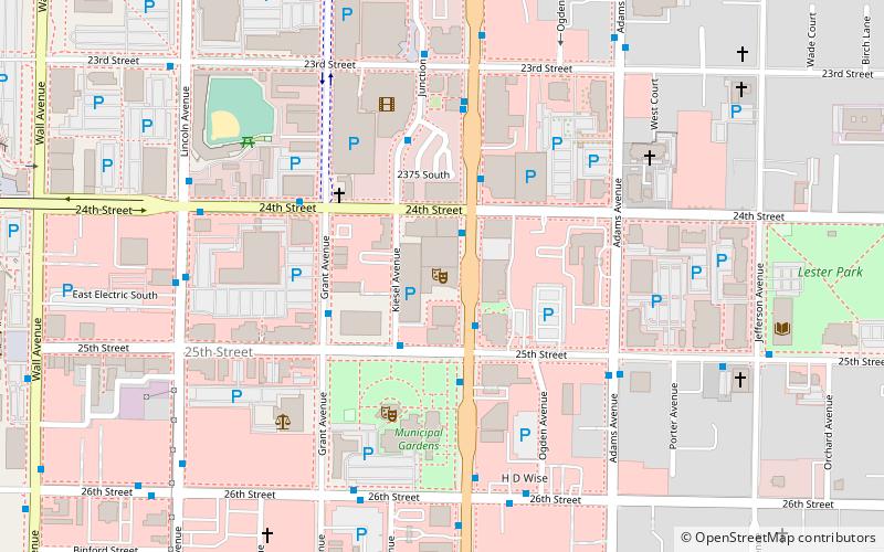 Peery's Egyptian Theater location map