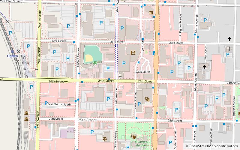 United States Post Office and Courthouse location map