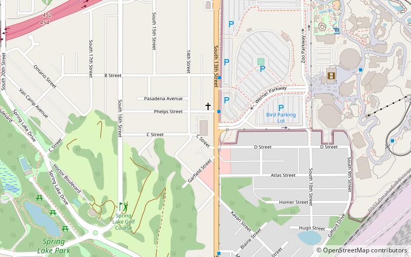 Rosewater School location map