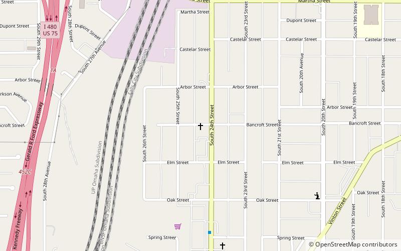 Immaculate Conception Church and School location map