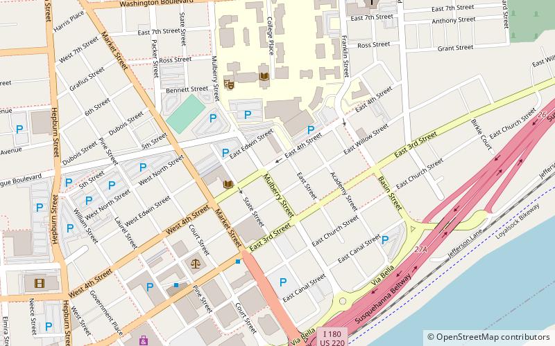 Iglesia episcopal location map