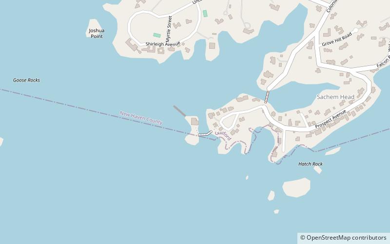 Sachem's Head Yacht Club location map