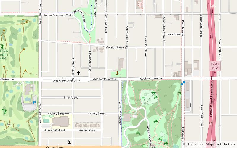 Gerald R. Ford Birthsite and Gardens location map