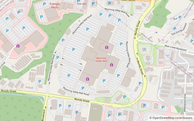 wyoming valley mall wilkes barre location map