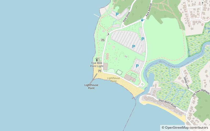 Lighthouse Point Carousel location map