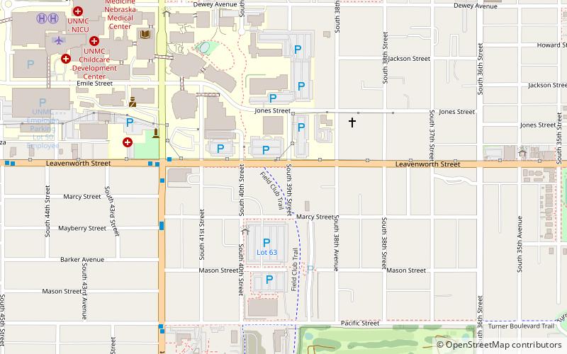 Connect Gallery and Studios Omaha location map