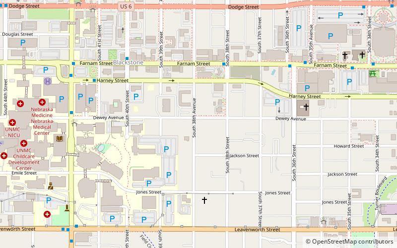 West Farnam Apartments location map