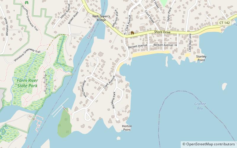 Yale Corinthian Yacht Club location map