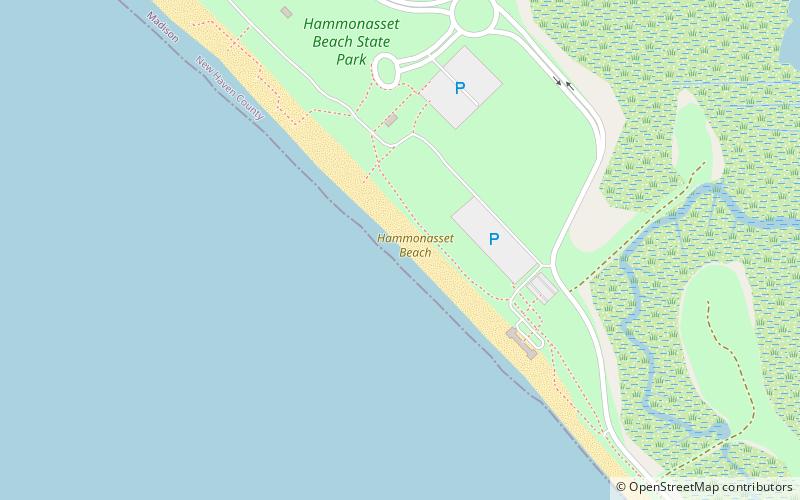 hammonasset beach madison location map