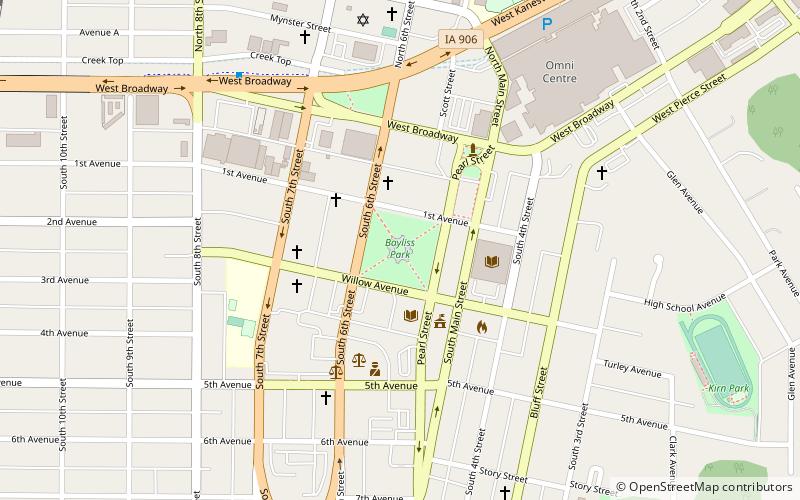 Bayliss Park Hall location map