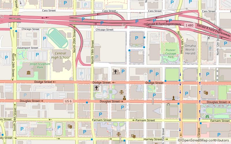 Trinity Cathedral location map