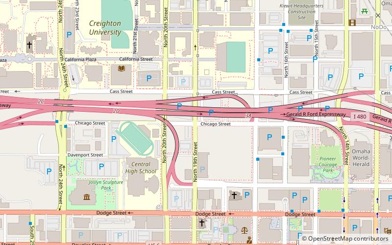Florence Boulevard location map