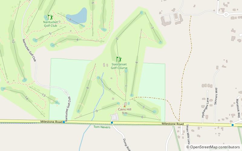 Siasconset Golf Course location map