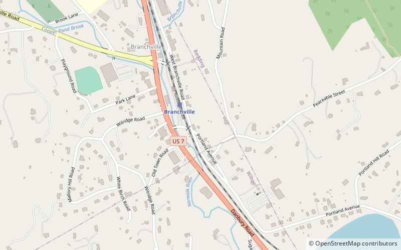 Branchville Railroad Tenement location map