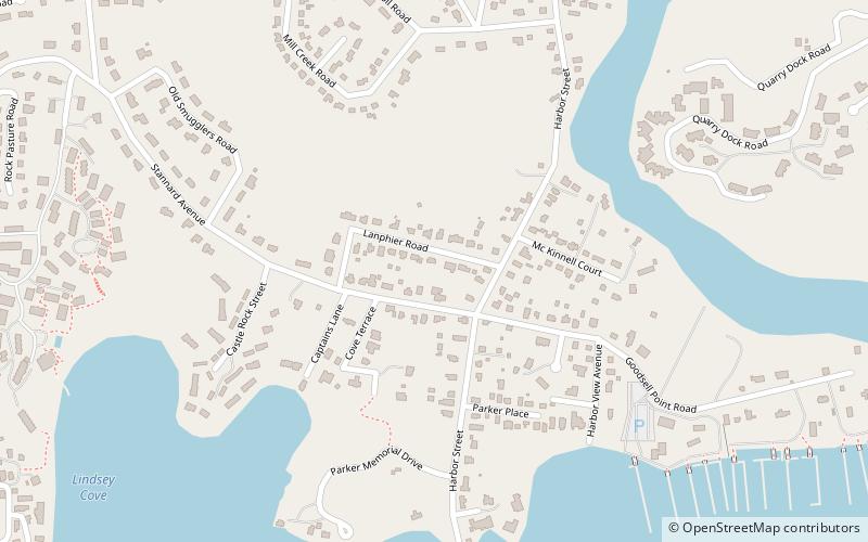 Branford Point Historic District location map