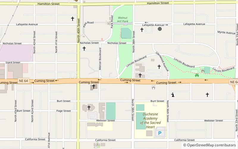 lincoln boulevard omaha location map