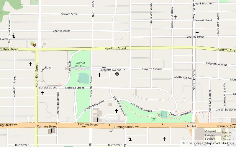 Nebraska Zen Center location map