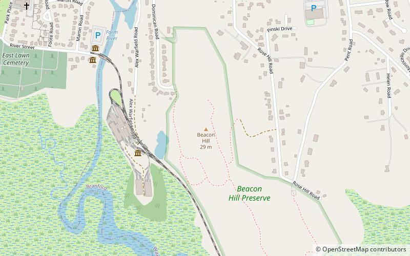 Beacon Hill location map