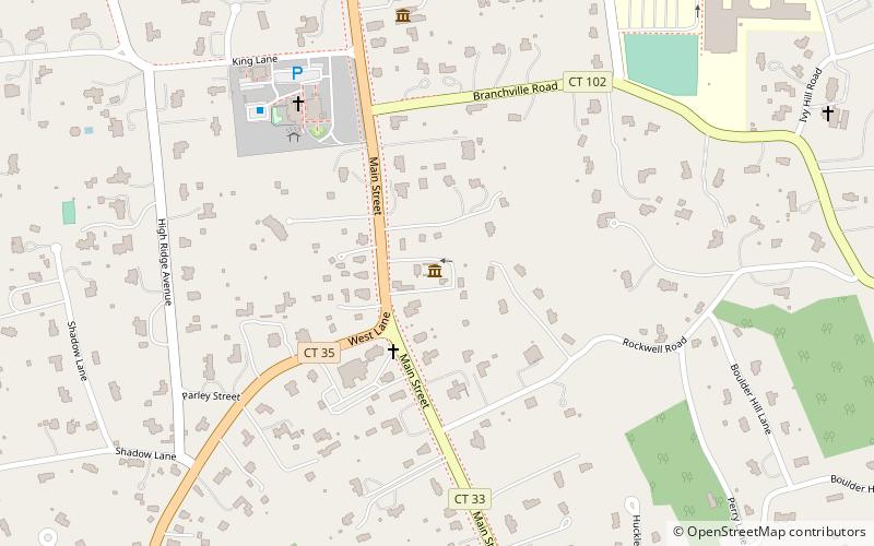Keeler Tavern location map