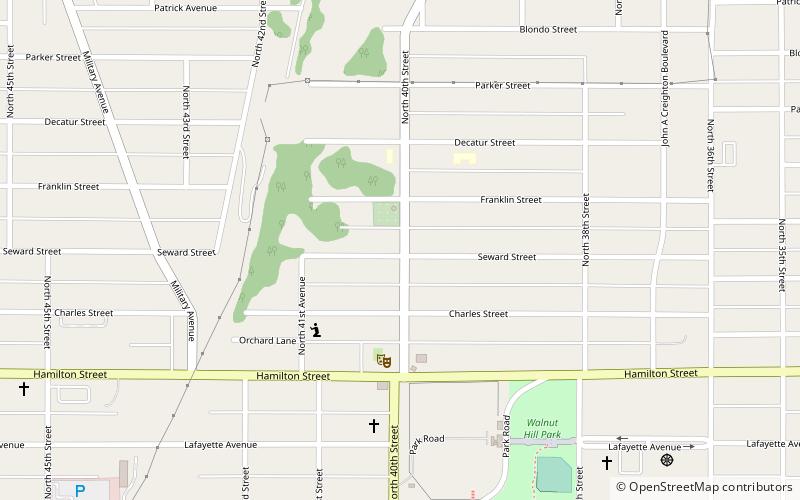 Orchard Hill location map