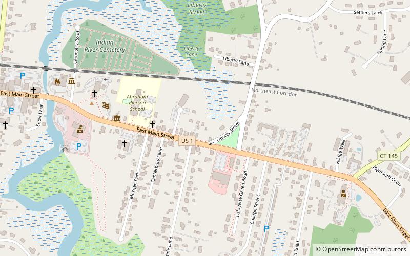 Clinton Historical Society location map