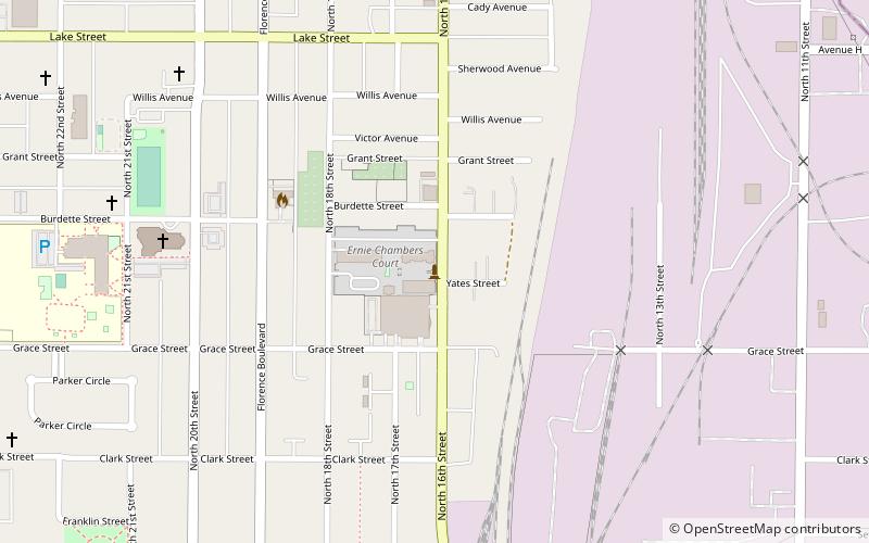 Strehlow Terrace location map