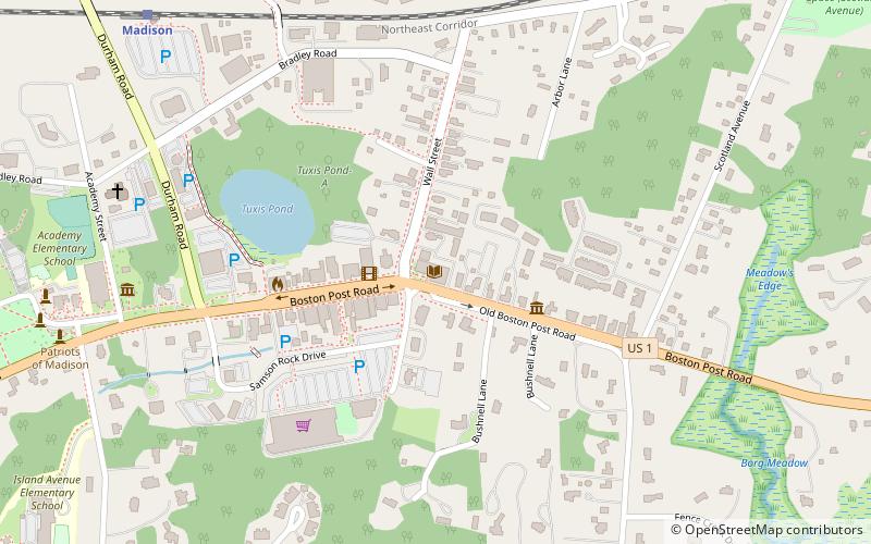 Scranton Memorial Library location map
