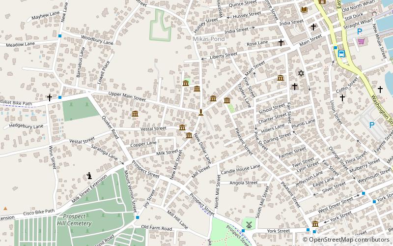 Observatorio Maria Mitchell location map