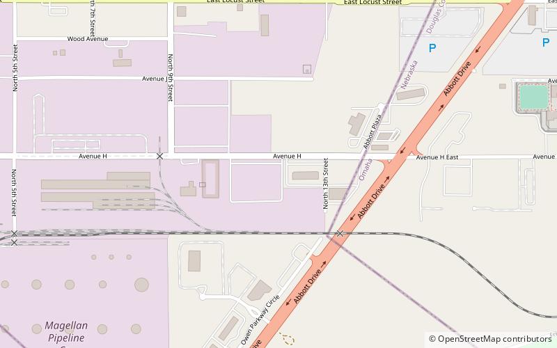 Carter Lake location map