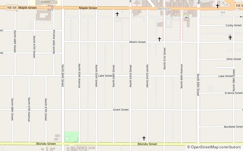 Benson location map