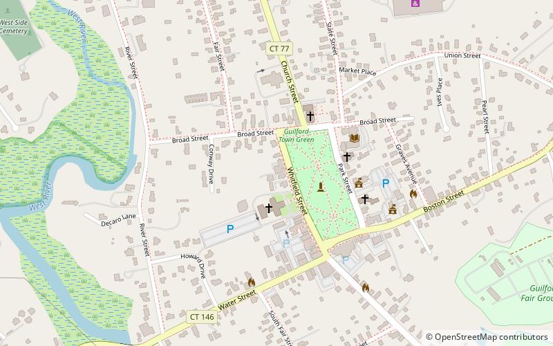 Greene Art Gallery location map