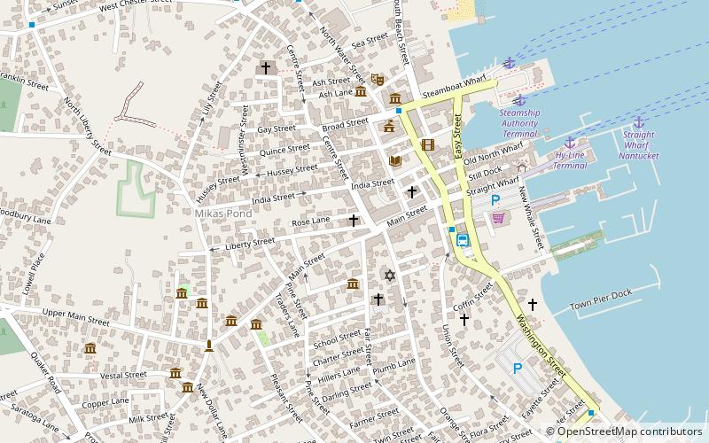 Nantucket United Methodist Church location map