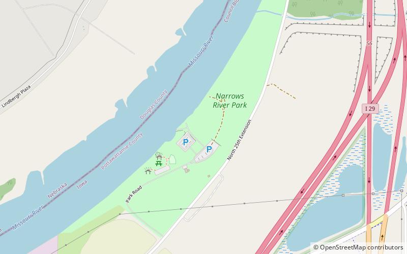 Narrows River Park location map